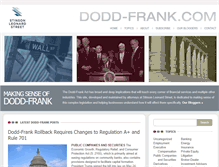 Tablet Screenshot of dodd-frank.com